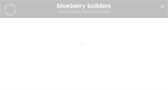 Desktop Screenshot of blueberrybuilders.com